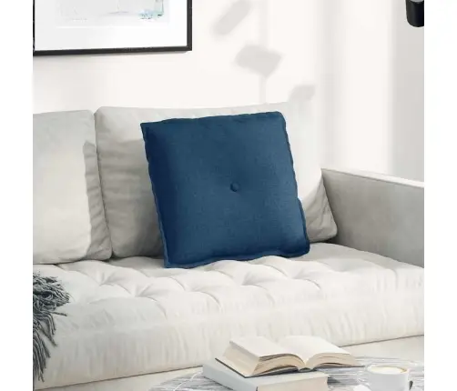 Seljatugi Padi Sinine 50 X 19 X 45 Cm Kangas