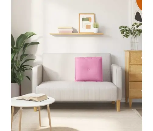 Atpakaļ Spilvens Rozā 200 X 19 X 50 Cm Audums Vidaxl