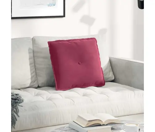 Apsaugos Pagalvė Vyno Raudona 50 X 45 Cm Kordūrinis Audinys
