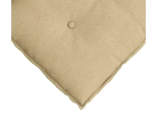 Atpakaļ Spilvens Pelēki Zaļa 60 X 50 Cm Korduroja Audums Vidaxl