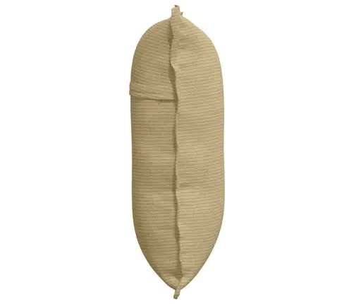 Atpakaļ Spilvens Pelēki Zaļa 60 X 50 Cm Korduroja Audums Vidaxl