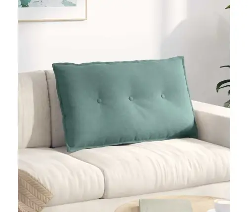 Seljatugi Padi Mere Roheline 80 X 50 Cm Korter Kangas