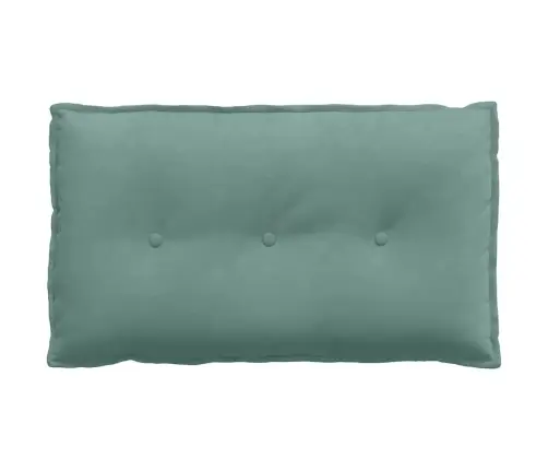 Seljatugi Padi Mere Roheline 80 X 50 Cm Korter Kangas