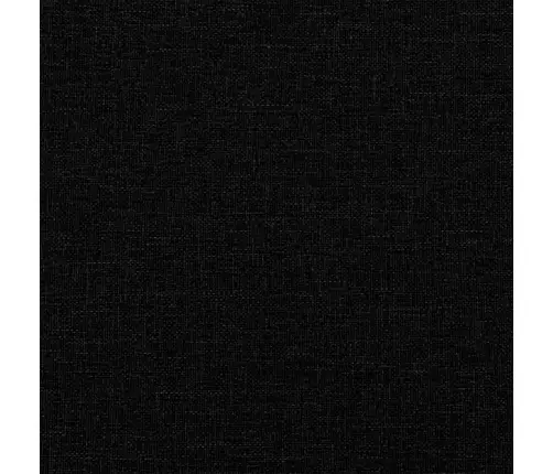 Atpakaļ Spilvens Melna 120 X 19 X 50 Cm Audums Vidaxl