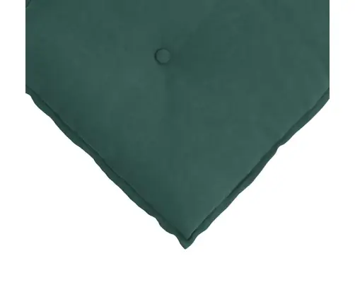 Atpakaļ Spilvens Tumši Zaļš 120 X 50 Cm Korduroja Audums Vidaxl