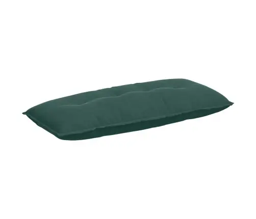 Atpakaļ Spilvens Tumši Zaļš 120 X 50 Cm Korduroja Audums Vidaxl