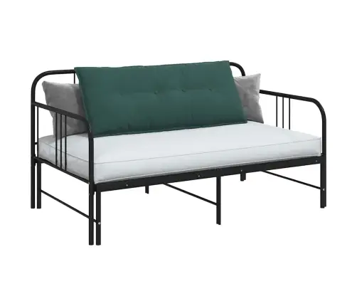 Atpakaļ Spilvens Tumši Zaļš 120 X 50 Cm Korduroja Audums Vidaxl