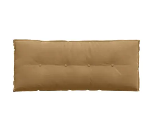Atpakaļ Spilvens Brūna 120 X 50 Cm Korduroja Audums Vidaxl