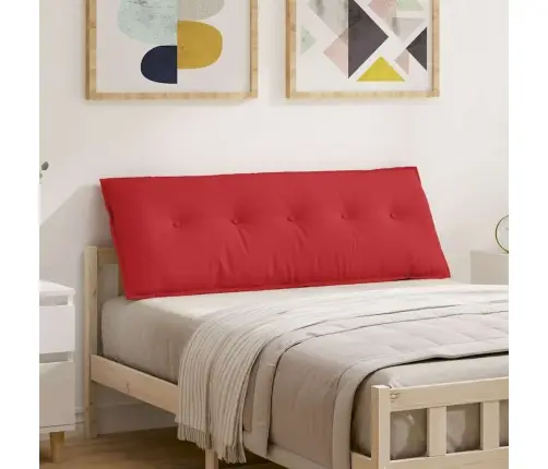 Seljatugi Padi Punane 140 X 19 X 50 Cm Kangas