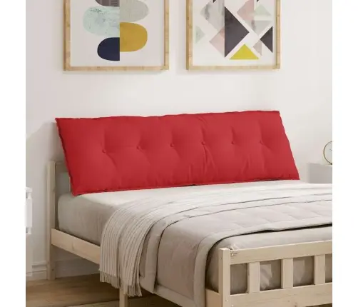 Seljatugi Padi Punane 160 X 19 X 50 Cm Kangas