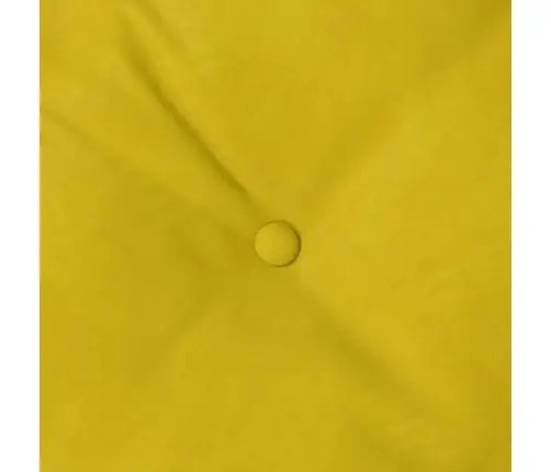 Atpakaļ Spilvens Dzeltena 160 X 50 Cm Korduroja Audums Vidaxl