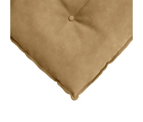 Atpakaļ Spilvens Brūna 160 X 50 Cm Korduroja Audums Vidaxl