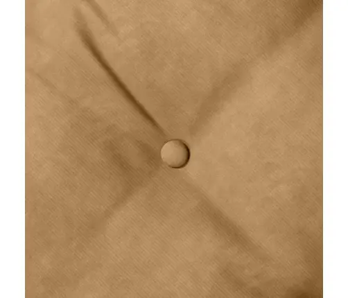 Atpakaļ Spilvens Brūna 160 X 50 Cm Korduroja Audums Vidaxl