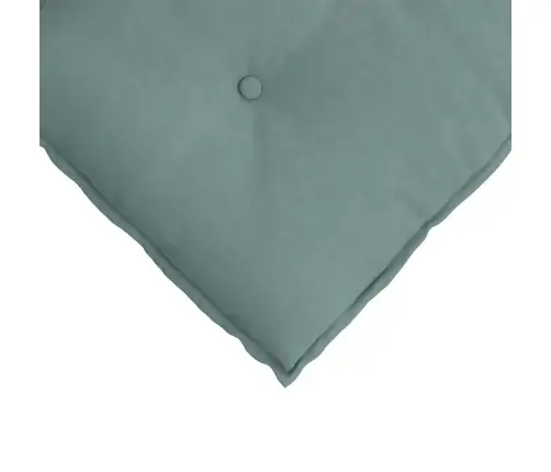 Atpakaļ Spilvens Jūras Zaļa 180 X 50 Cm Korduroja Audums Vidaxl