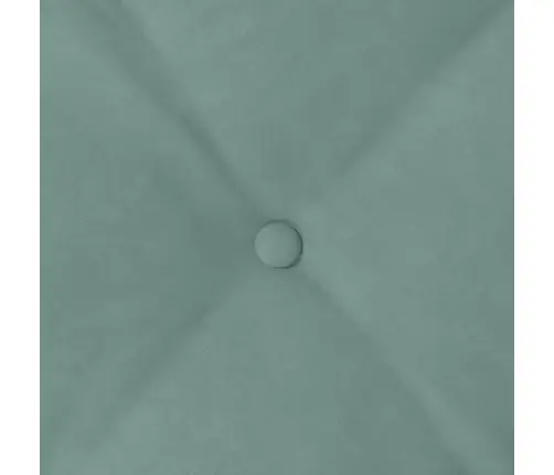 Atpakaļ Spilvens Jūras Zaļa 180 X 50 Cm Korduroja Audums Vidaxl