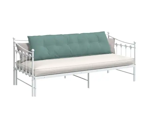 Atpakaļ Spilvens Jūras Zaļa 180 X 50 Cm Korduroja Audums Vidaxl