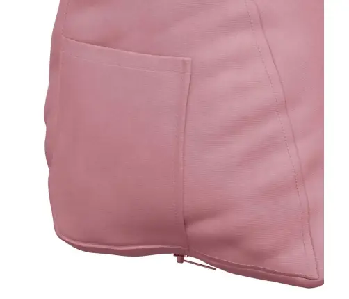 Atpakaļ Spilvens Rozā 45 X 20 X 35 Cm Korduroja Audums Vidaxl