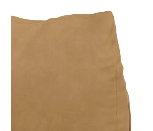 Atpakaļ Spilvens Brūna 45 X 20 X 35 Cm Korduroja Audums Vidaxl