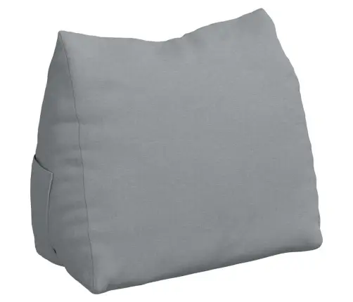 Apsaugos Pagalvė Šviesiai Pilka 60 X 20 X 50 Cm Audinys