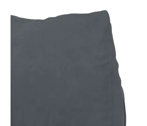 Atpakaļ Spilvens Tumši Pelēks 60 X 20 X 50 Cm Korduroja Audums Vidaxl