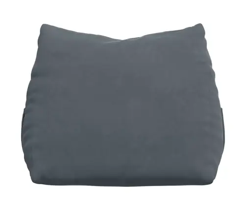 Atpakaļ Spilvens Tumši Pelēks 60 X 20 X 50 Cm Korduroja Audums Vidaxl