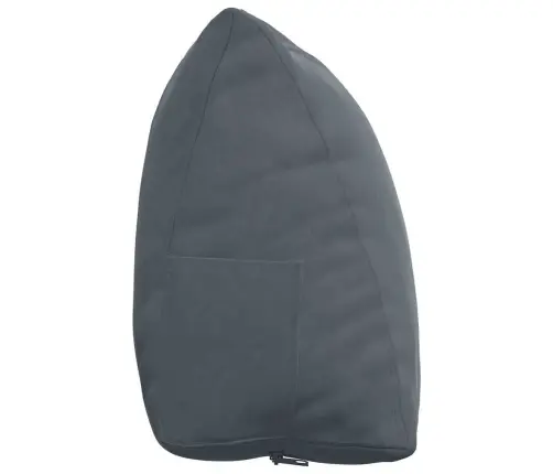 Atpakaļ Spilvens Tumši Pelēks 60 X 20 X 50 Cm Korduroja Audums Vidaxl