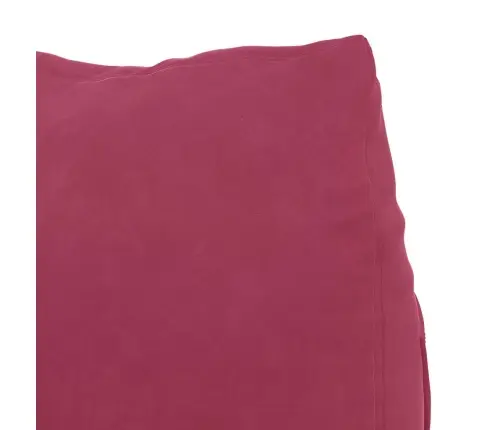 Atpakaļ Spilvens Vīna Sarkans 60 X 20 X 50 Cm Korduroja Audums Vidaxl