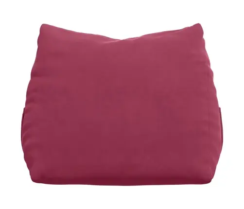 Atpakaļ Spilvens Vīna Sarkans 60 X 20 X 50 Cm Korduroja Audums Vidaxl