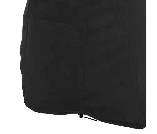 Atpakaļ Spilvens Melna 60 X 20 X 50 Cm Korduroja Audums Vidaxl