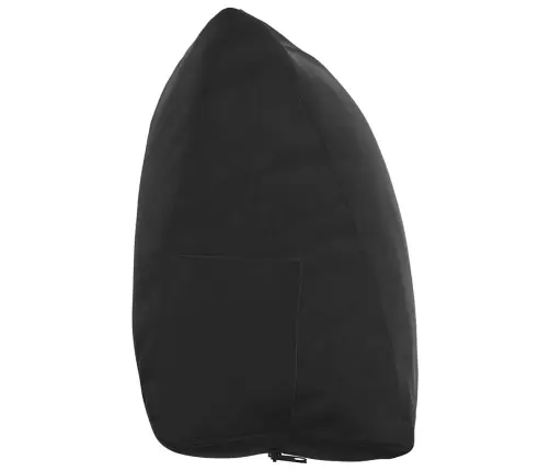 Atpakaļ Spilvens Melna 60 X 20 X 50 Cm Korduroja Audums Vidaxl