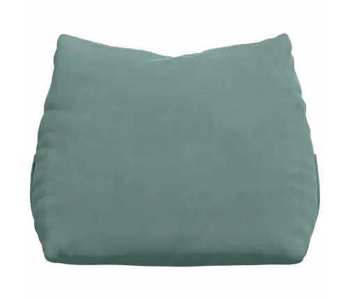 Atpakaļ Spilvens Jūras Zaļa 60 X 20 X 50 Cm Korduroja Audums Vidaxl