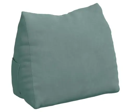 Atpakaļ Spilvens Jūras Zaļa 60 X 20 X 50 Cm Korduroja Audums Vidaxl