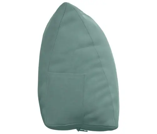 Atpakaļ Spilvens Jūras Zaļa 60 X 20 X 50 Cm Korduroja Audums Vidaxl