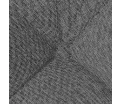 Sēdvietas Spilventiņi 4 Pcs Tumši Pelēks 40 X 40 X 12 Cm Audums Vidaxl