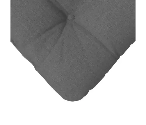 Sēdvietas Spilventiņi 4 Pcs Tumši Pelēks 40 X 40 X 12 Cm Audums Vidaxl