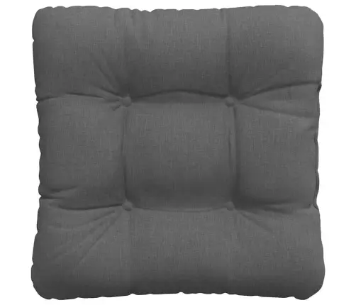 Sēdvietas Spilventiņi 4 Pcs Tumši Pelēks 40 X 40 X 12 Cm Audums Vidaxl