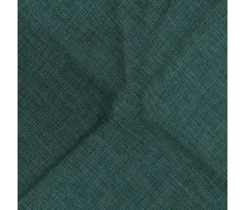 Sēdvietas Spilventiņi 4 Pcs Tumši Zaļš 40 X 40 X 12 Cm Audums Vidaxl