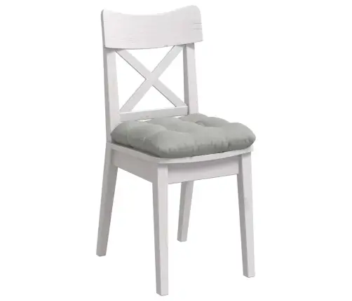 Sēdvietas Spilventiņi 4 Pcs Gaiši Pelēks 45 X 45 Cm Mikrofibra Vidaxl