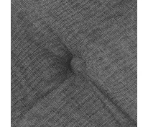 Sēdvietas Spilventiņi 2 Pcs Tumši Pelēks 40 X 40 X 6 Cm Audums Vidaxl