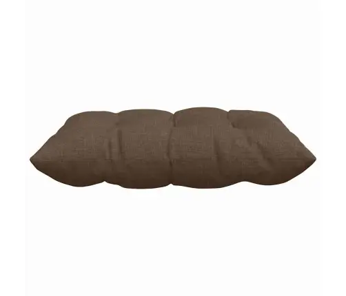 Sēdvietas Spilventiņi 2 Pcs Brūna 40 X 40 X 6 Cm Audums Vidaxl