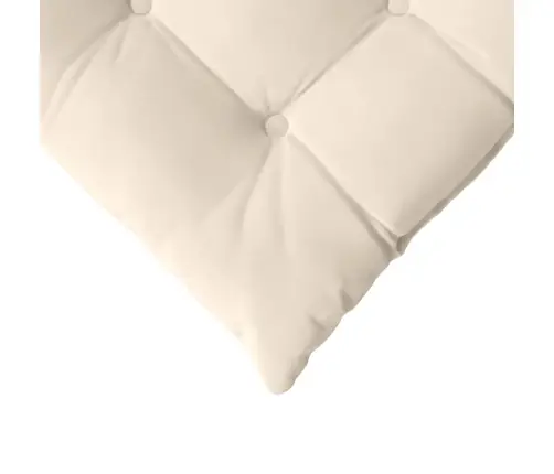 Sēdvietas Spilventiņi 4 Pcs Bēša 40 X 40 X 6 Cm Mikrošķiedra Vidaxl