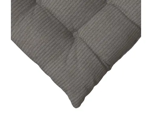 Sēdvietas Spilventiņi 4 Pcs Gaiši Pelēks 40 X 40 X 6 Cm Vidaxl