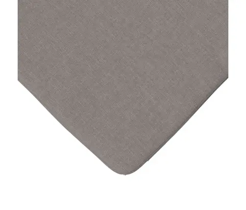 Sēdvietas Spilventiņi 4 Pcs Pelēkbrūna 40 X 40 X 3 Cm Audums Vidaxl