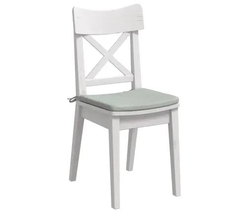 Istumispatjad 4 Pcs Helehall 40 X 40 X 3 Cm Samet