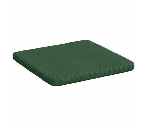 Istumispatjad 4 Pcs Tume Rohelise 40 X 40 X 3 Cm Korter Kangas