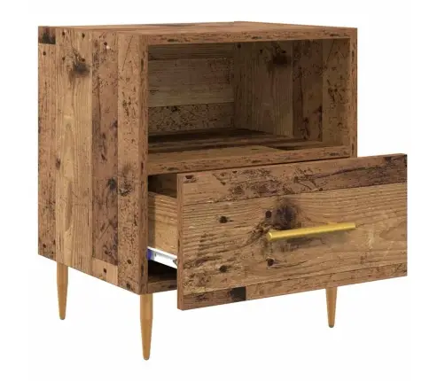 Naktinis Staliukas 2 Pcs Sena Mediena 40 X 35 X 47.5 Cm Naktinis Staliukas 2 Pcs Sena Mediena 40 X 35 X 47.5 Cm