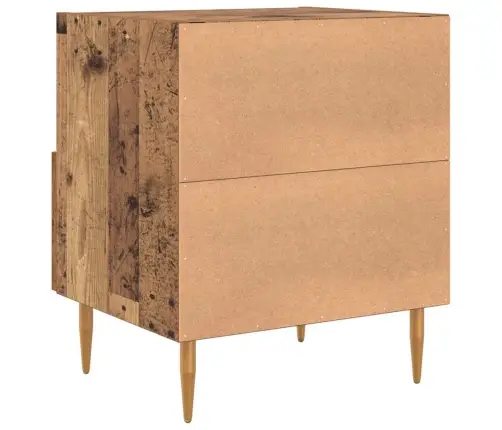 Naktinis Staliukas 2 Pcs Sena Mediena 40 X 35 X 47.5 Cm Naktinis Staliukas 2 Pcs Sena Mediena 40 X 35 X 47.5 Cm