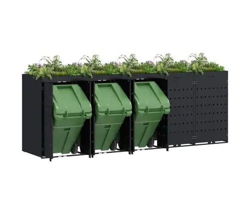 Ratta Prügikasti Hoidmine 5 Prügikasti Jaoks Must