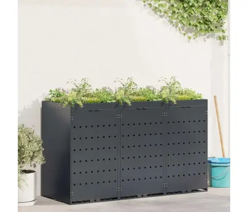 Rato Konteinerių Laikymas 3 Konteineriams Antracitas