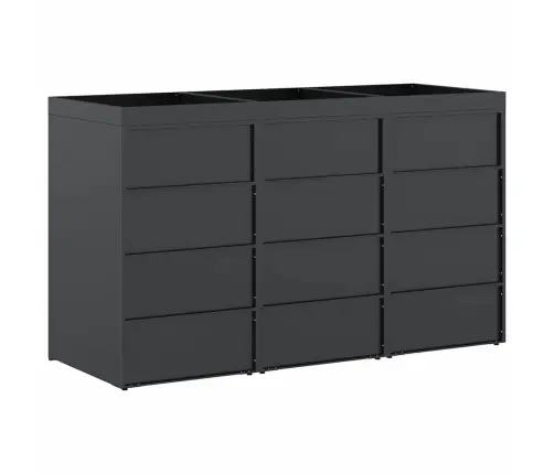 Rato Konteinerių Laikymas 3 Konteineriams Antracitas